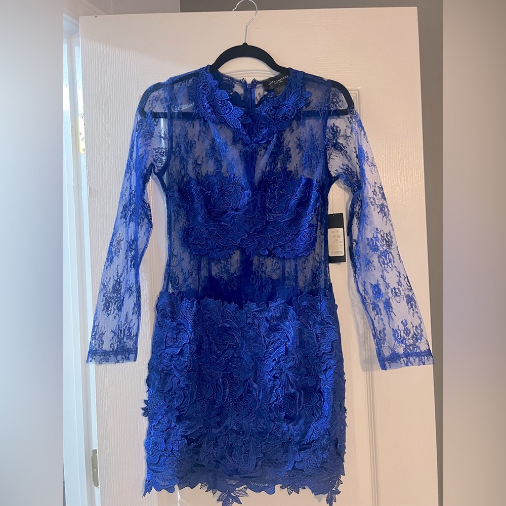 Size S Akira blue lace dress